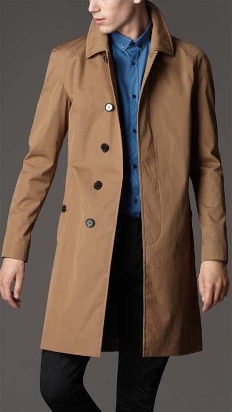 burberry white raincoat|burberry raincoat men.